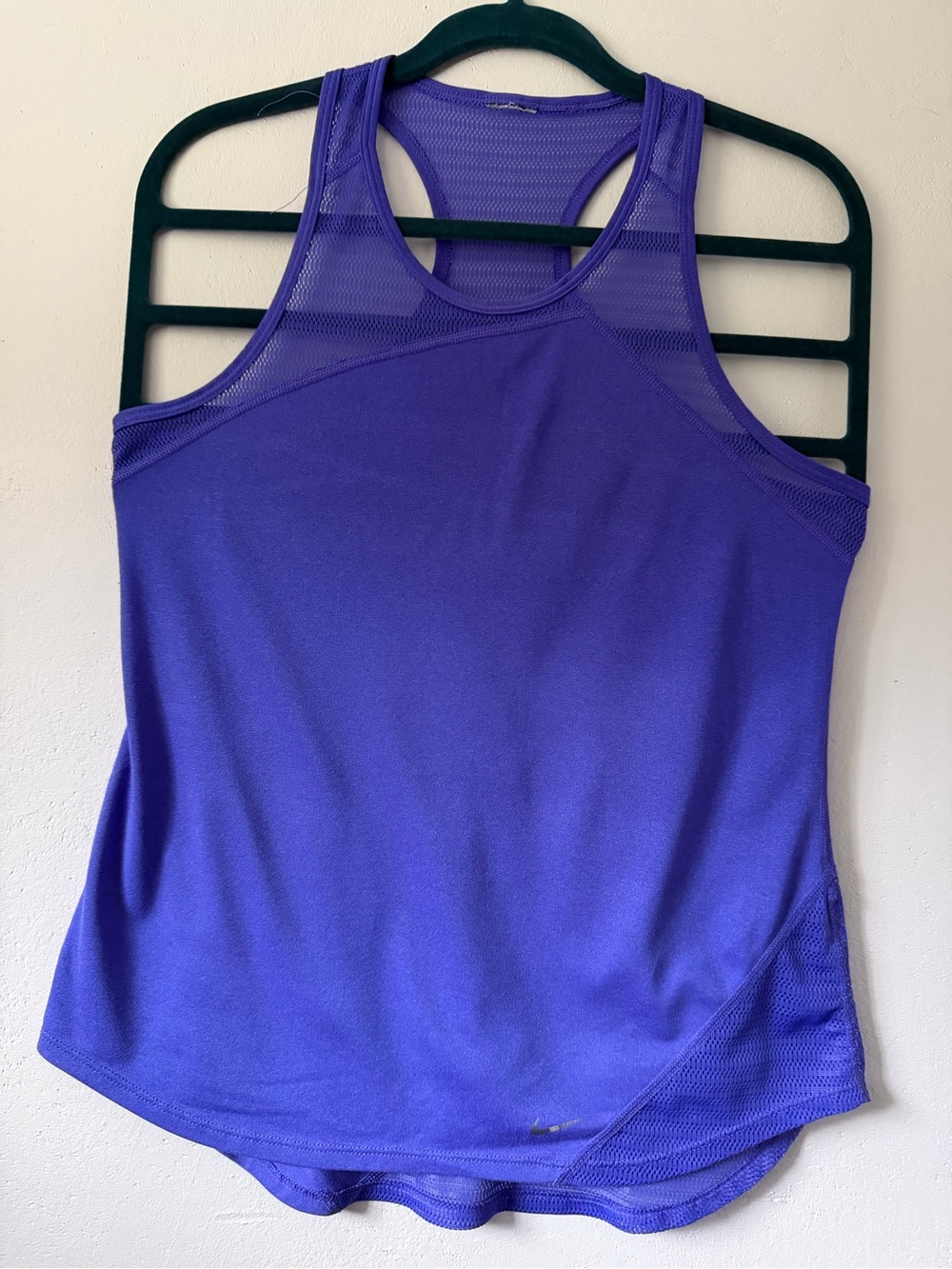 Nike Purple Racerback Performance Tank
